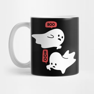 Disapproving Ghosts Boo Mug